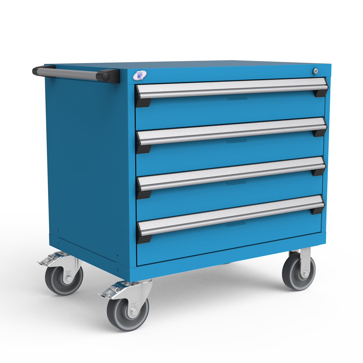 Mobile Modular Drawer Cabinets – 36"W x 24"D x 35"H – 4 drawers