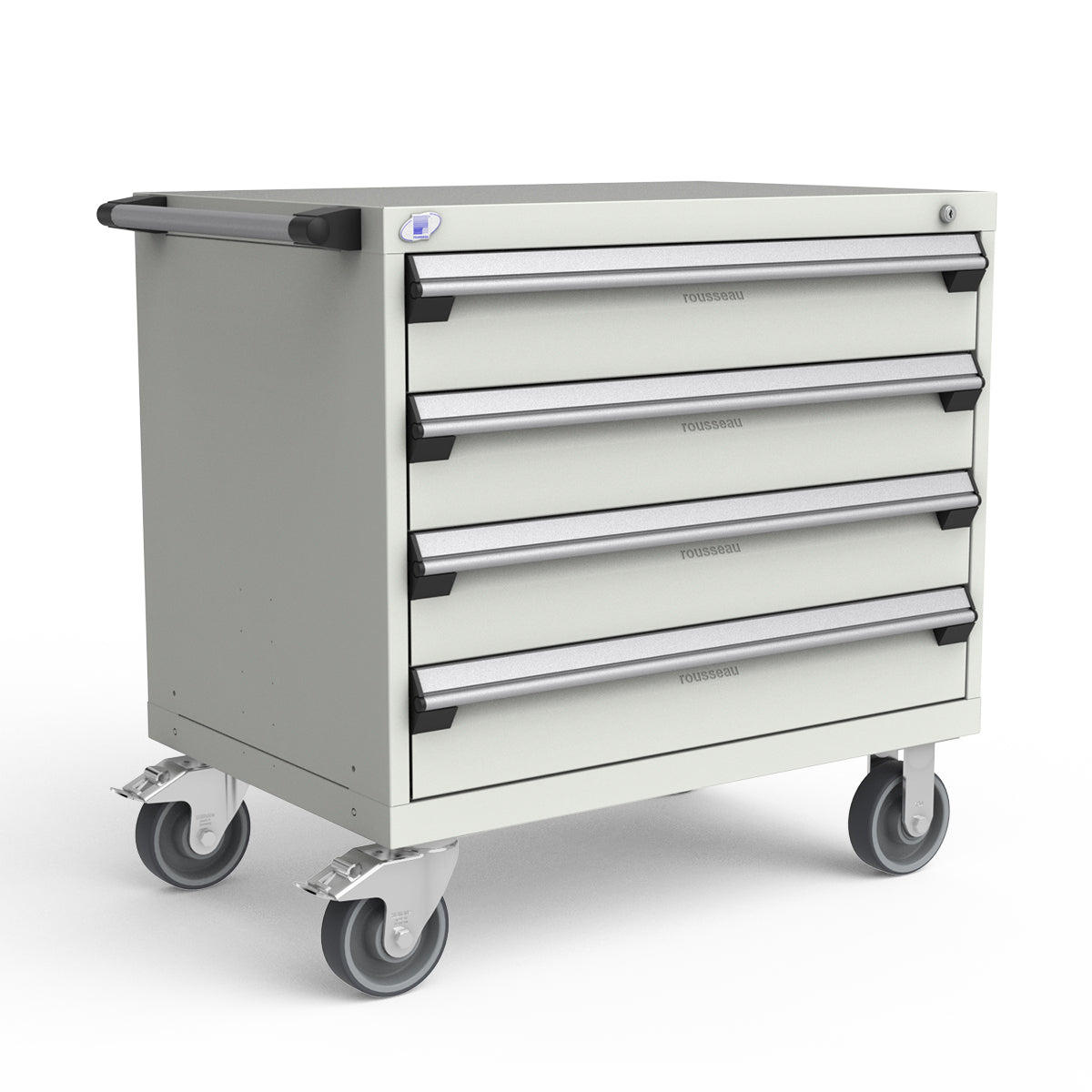 Mobile Modular Drawer Cabinets – 36"W x 24"D x 35"H – 4 drawers