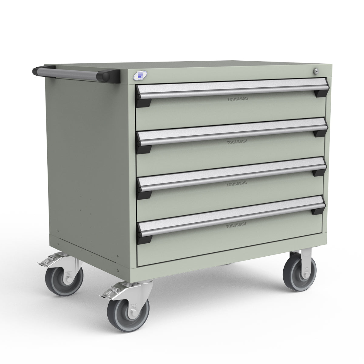 Mobile Modular Drawer Cabinets – 36"W x 24"D x 35"H – 4 drawers