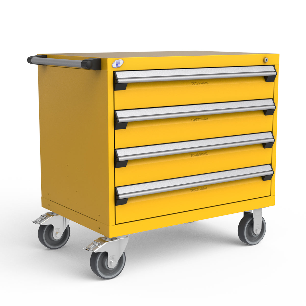 Mobile Modular Drawer Cabinets – 36"W x 24"D x 35"H – 4 drawers