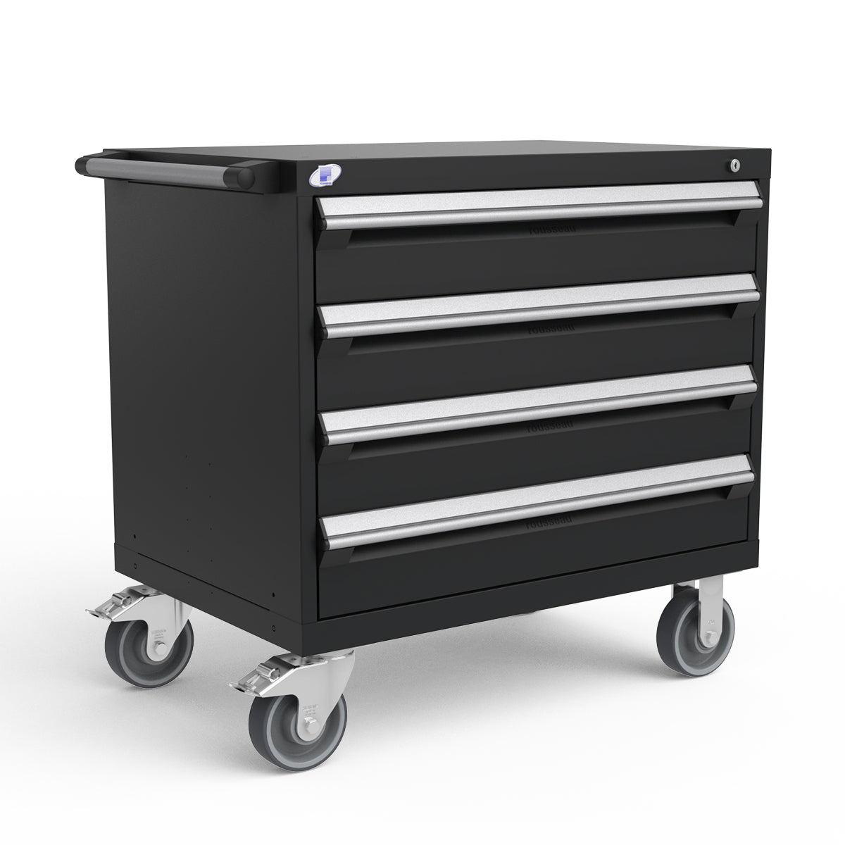 Mobile Modular Drawer Cabinets – 36"W x 24"D x 35"H – 4 drawers