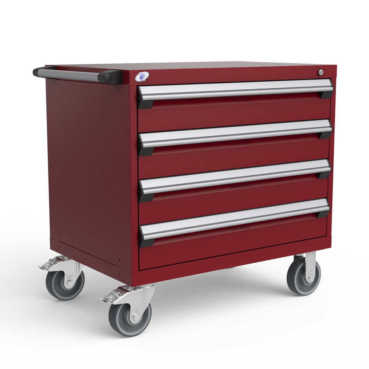 Mobile Modular Drawer Cabinets – 36"W x 24"D x 35"H – 4 drawers