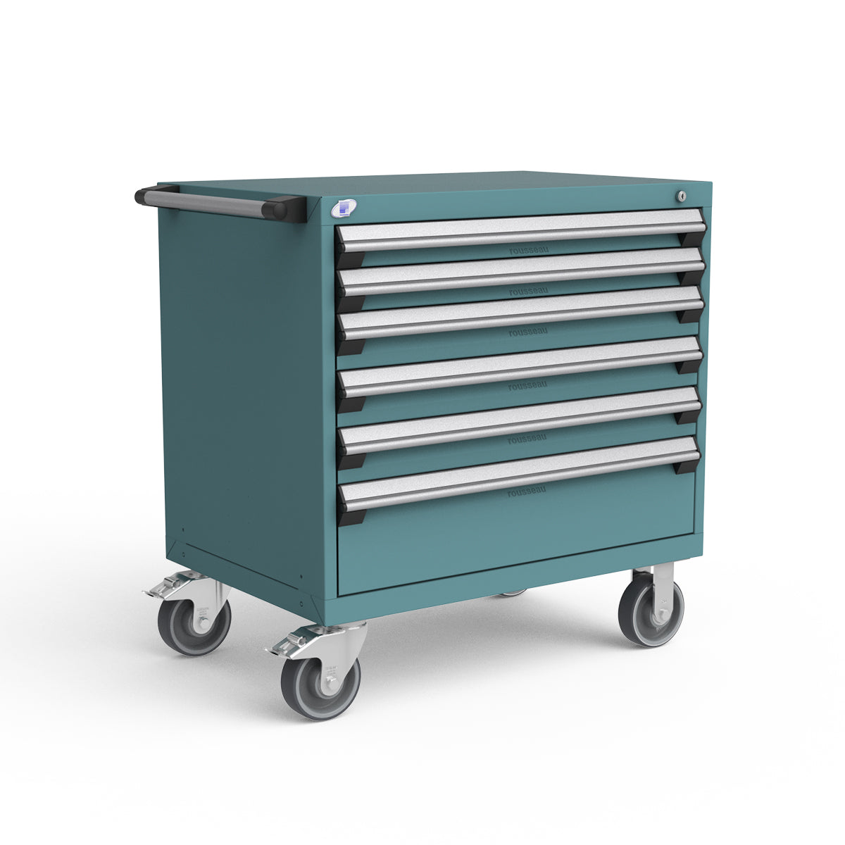 Mobile Modular Drawer Cabinets – 36"W x 24"D x 37"H – 6 drawers