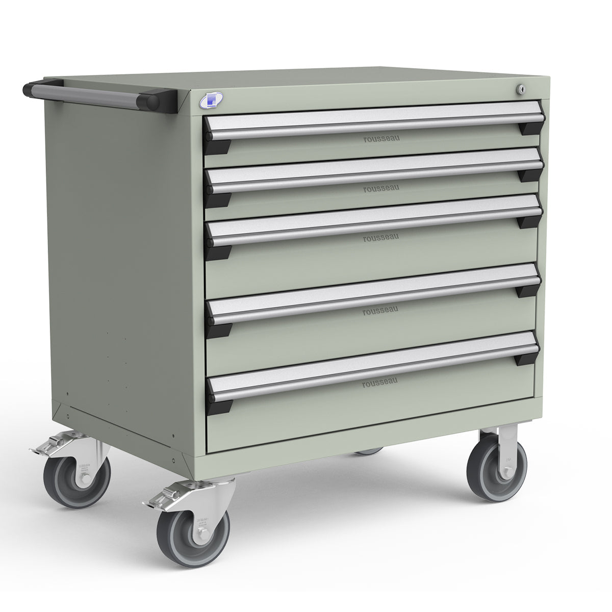 Mobile Modular Drawer Cabinets – 36"W x 24"D x 37"H – 5 drawers