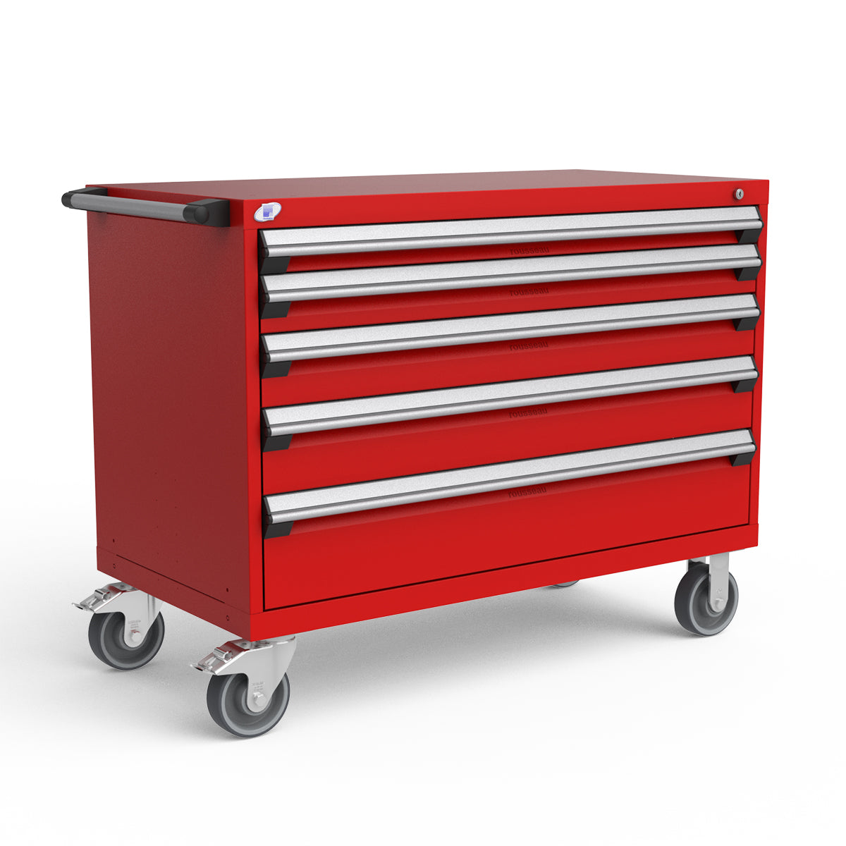 Mobile Modular Drawer Cabinets – 48"W x 24"D x 37"H – 5 drawers
