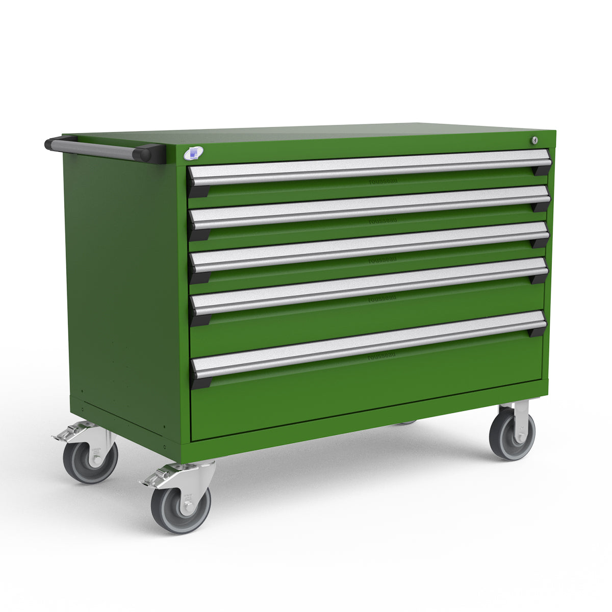 Mobile Modular Drawer Cabinets – 48"W x 24"D x 37"H – 5 drawers