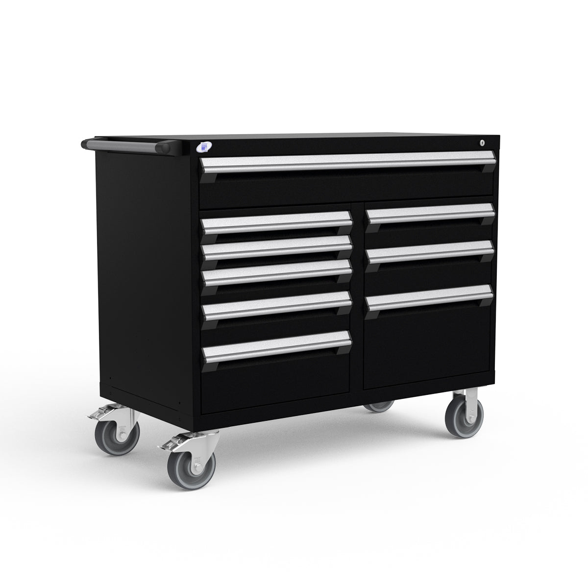 Mobile Modular Drawer Cabinets – 48"W x 24"D x 41"H – 9 drawers