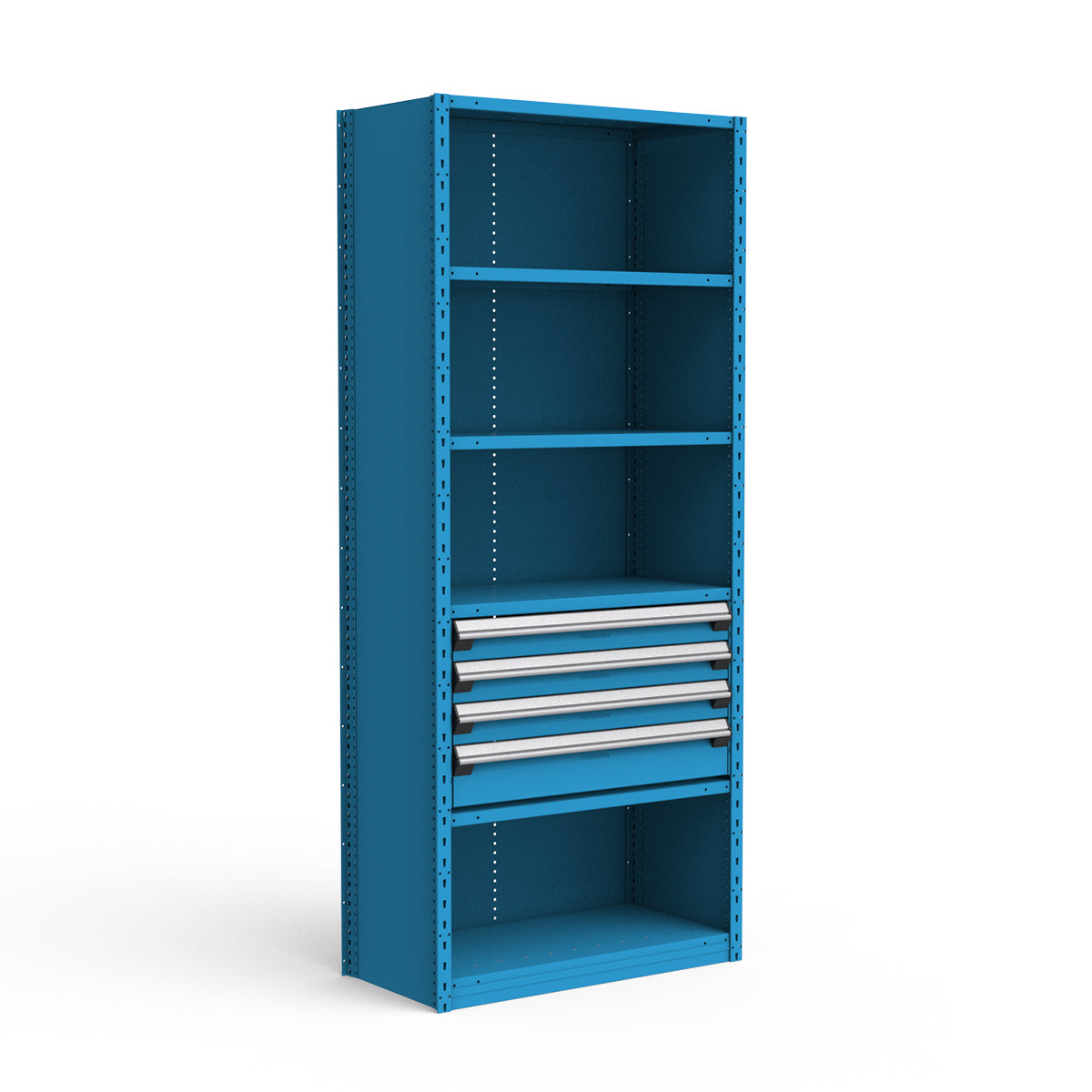 Shelving with Drawers - 18"H Drawer Bank - 4 drawers (Starter)