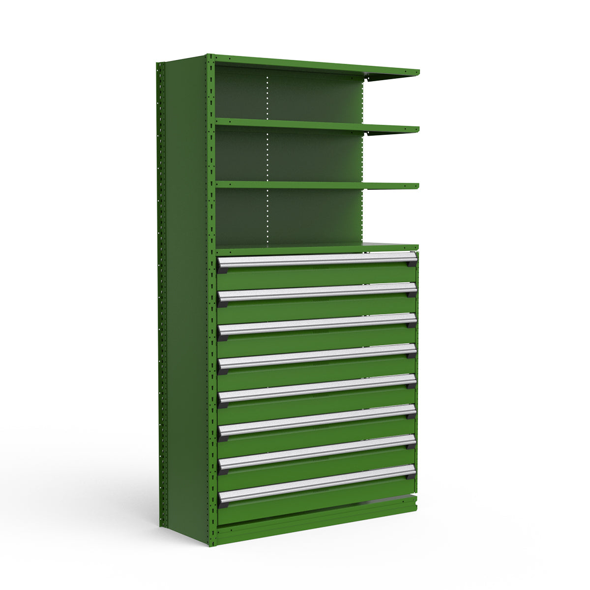Shelving with Drawers - 48"H Drawer Bank - 8 drawers (Add-On)