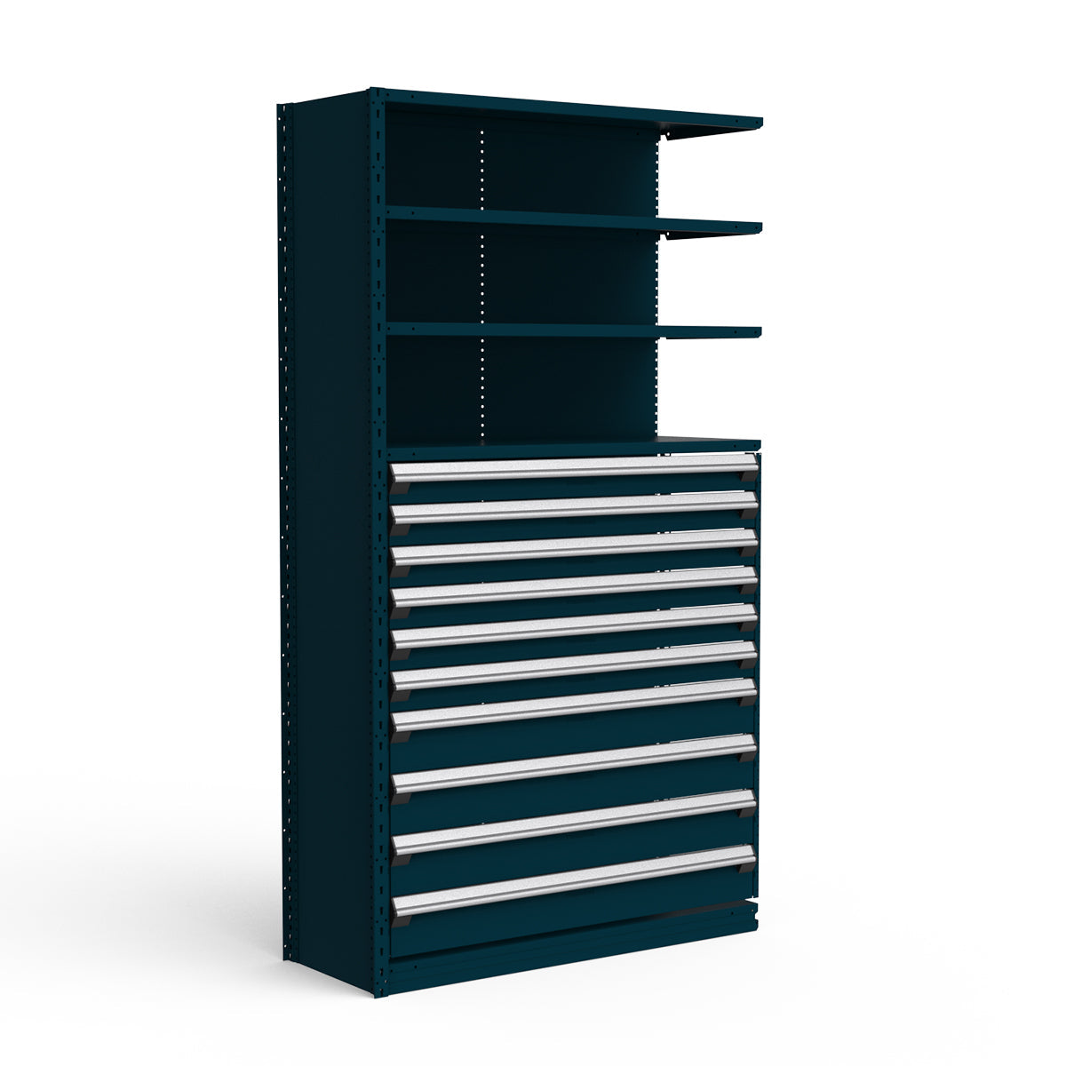 Shelving with Drawers - 48"H Drawer Bank - 10 drawers (Add-On)