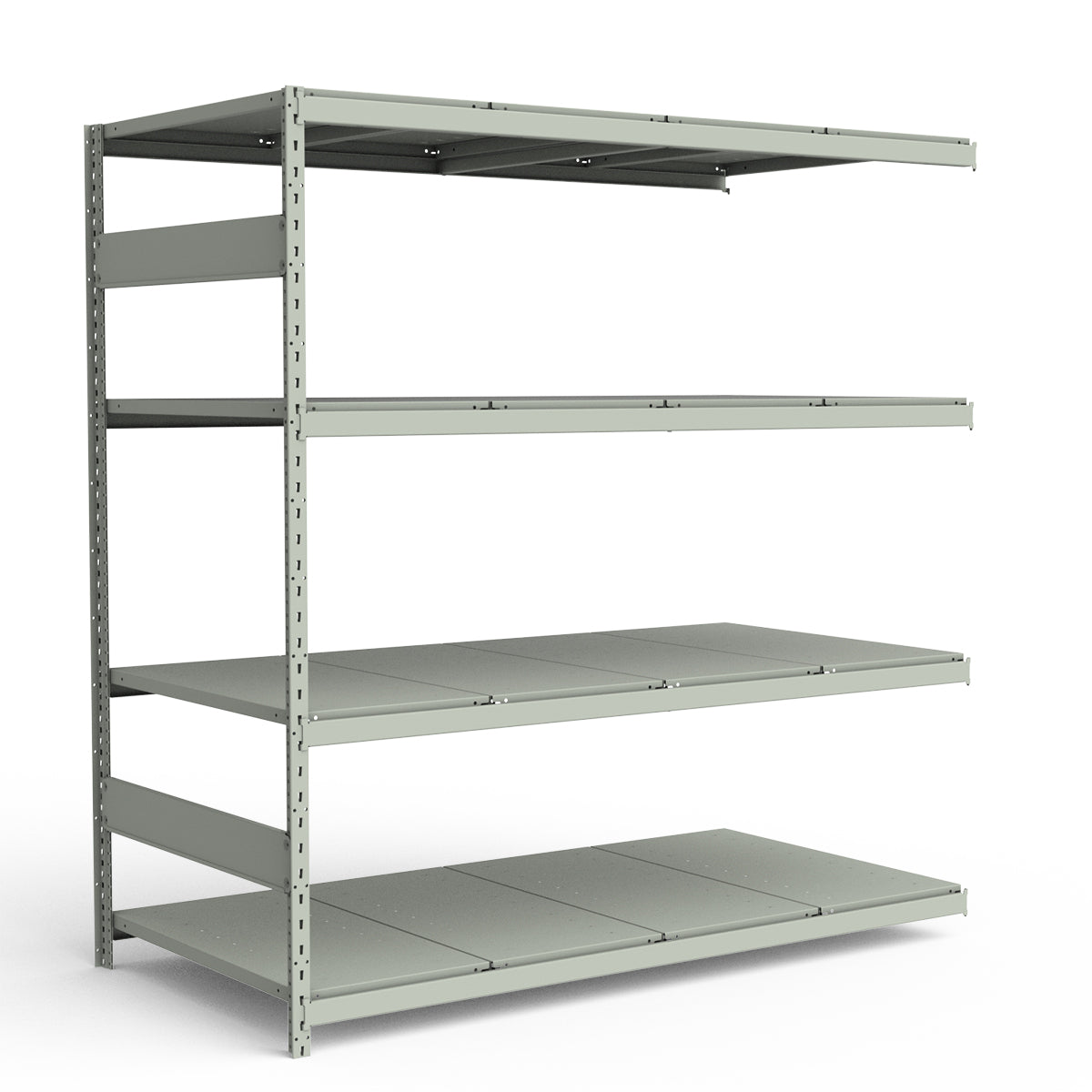 Bulk Storage Rack - Steel Decking - 4 levels (Add-On)