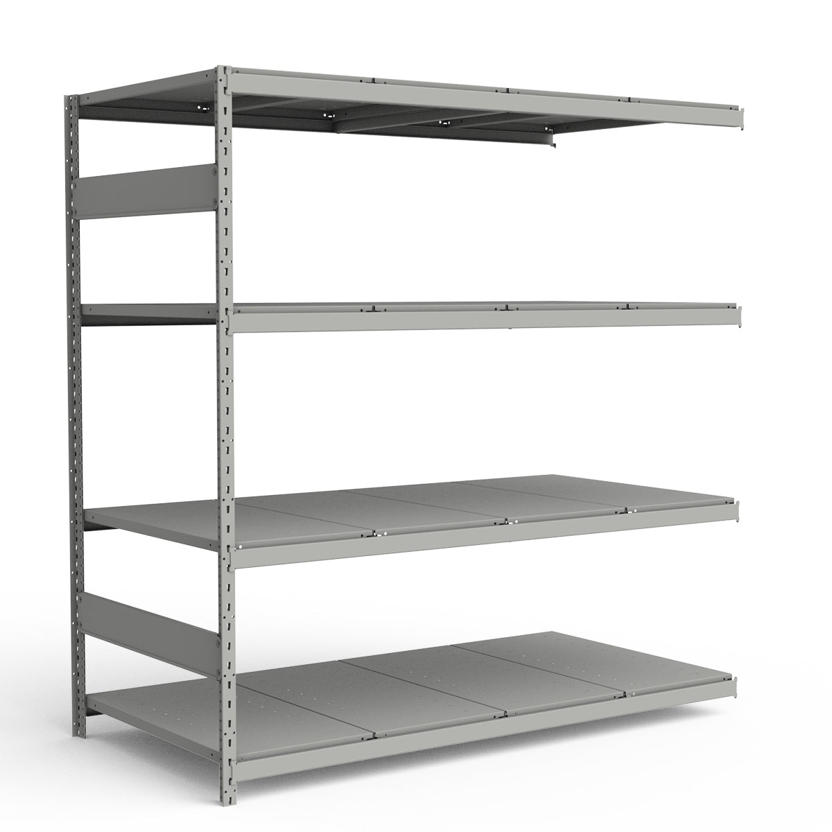 Bulk Storage Rack - Steel Decking - 4 levels (Add-On)