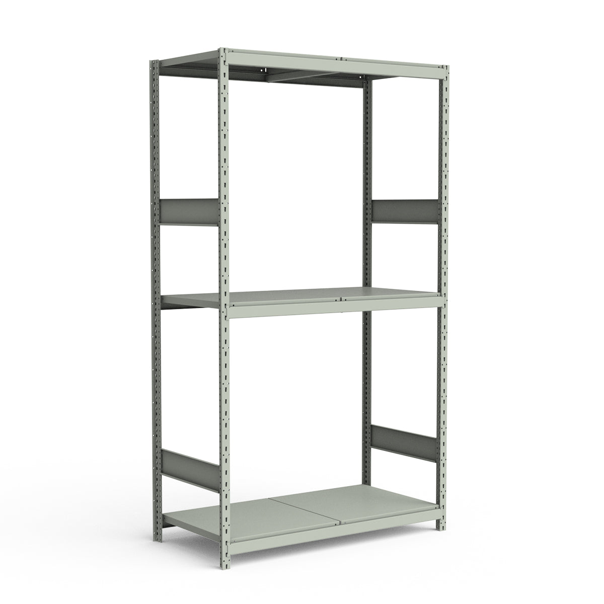 Bulk Storage Rack - Steel Decking - 3 levels (Starter)