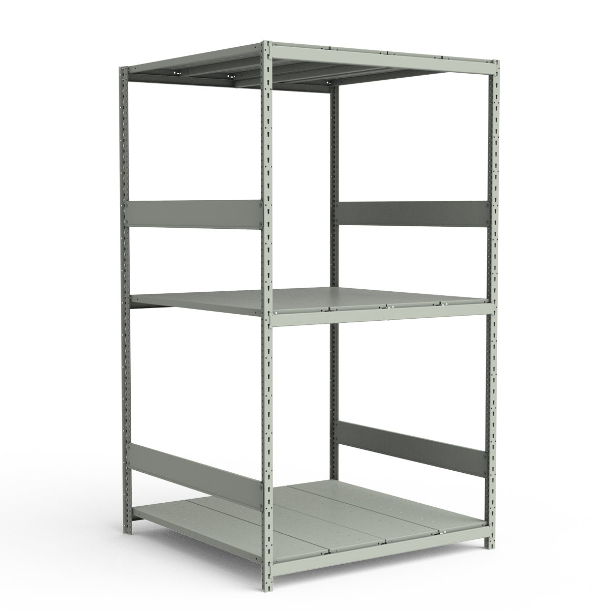 Bulk Storage Rack - Steel Decking - 3 levels (Starter)