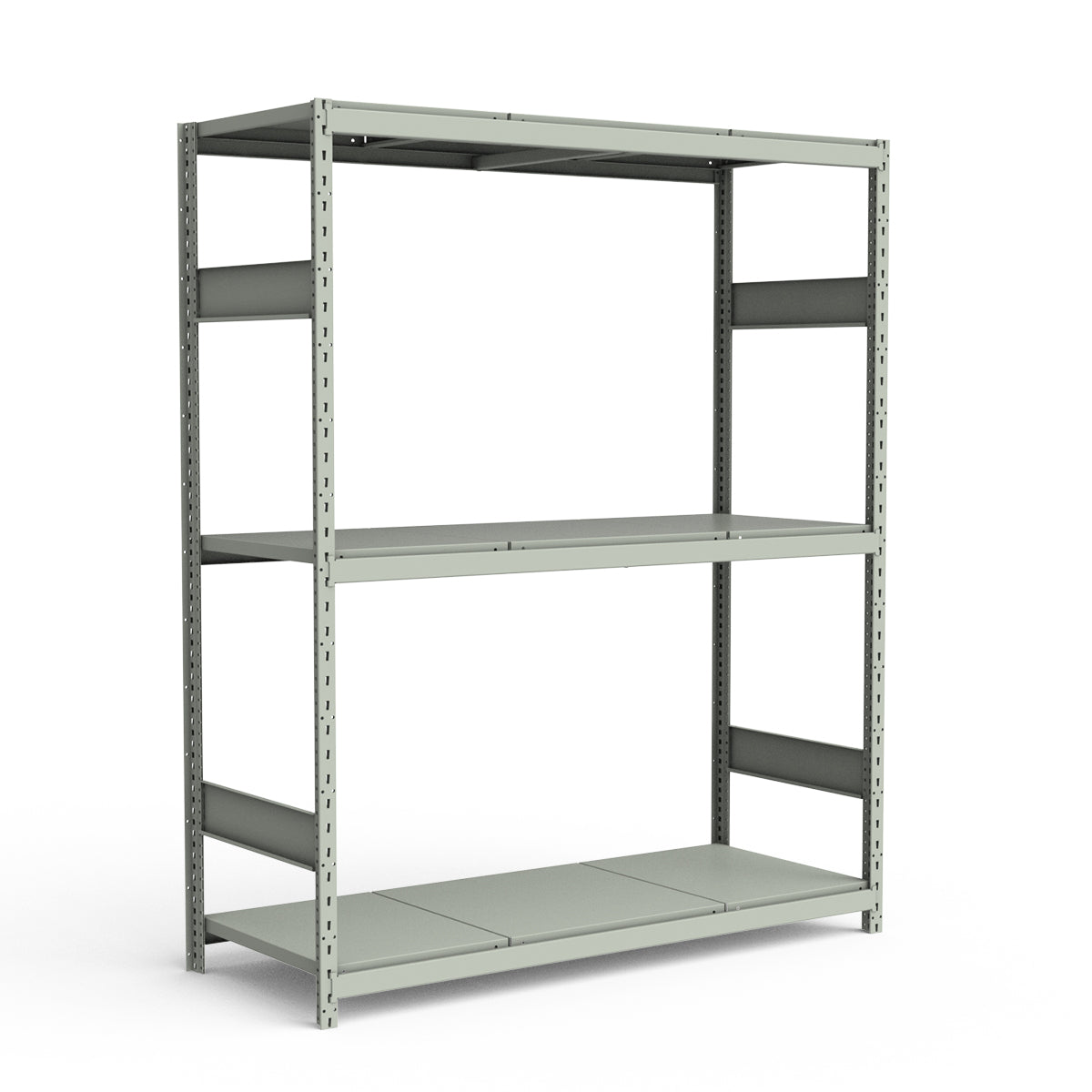 Bulk Storage Rack - Steel Decking - 3 levels (Starter)