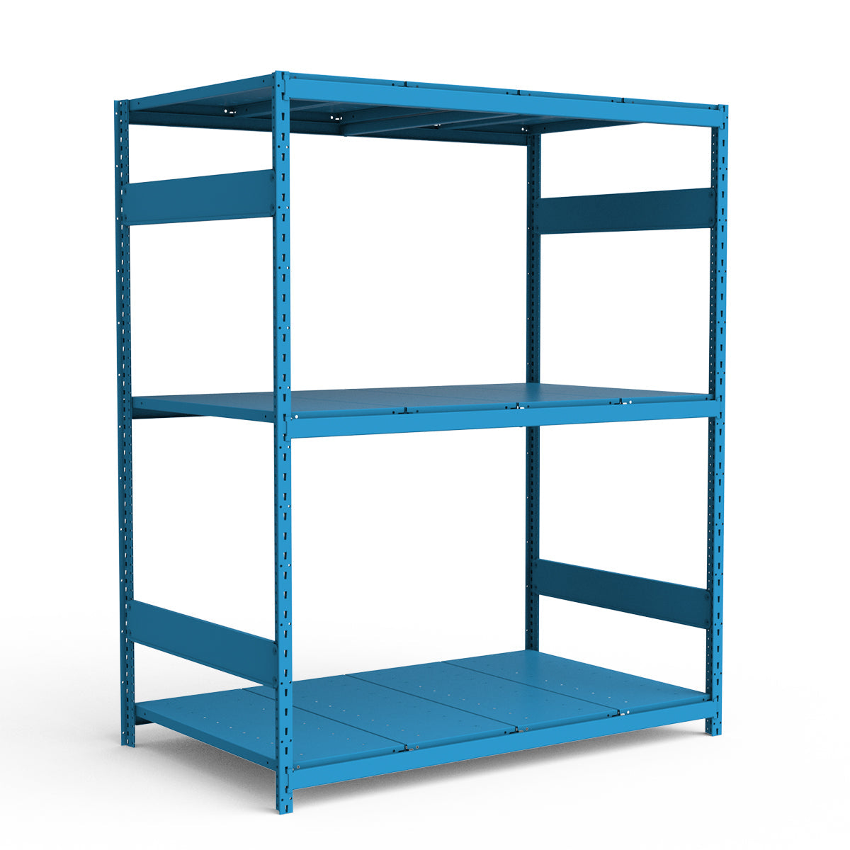 Bulk Storage Rack - Steel Decking - 3 levels (Starter)