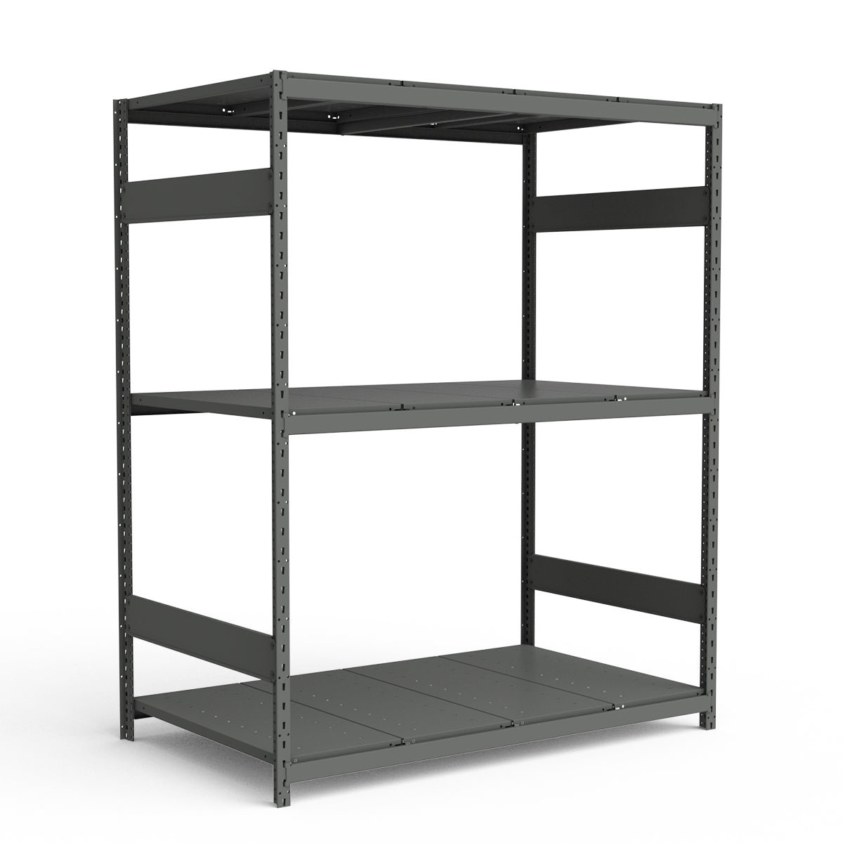 Bulk Storage Rack - Steel Decking - 3 levels (Starter)