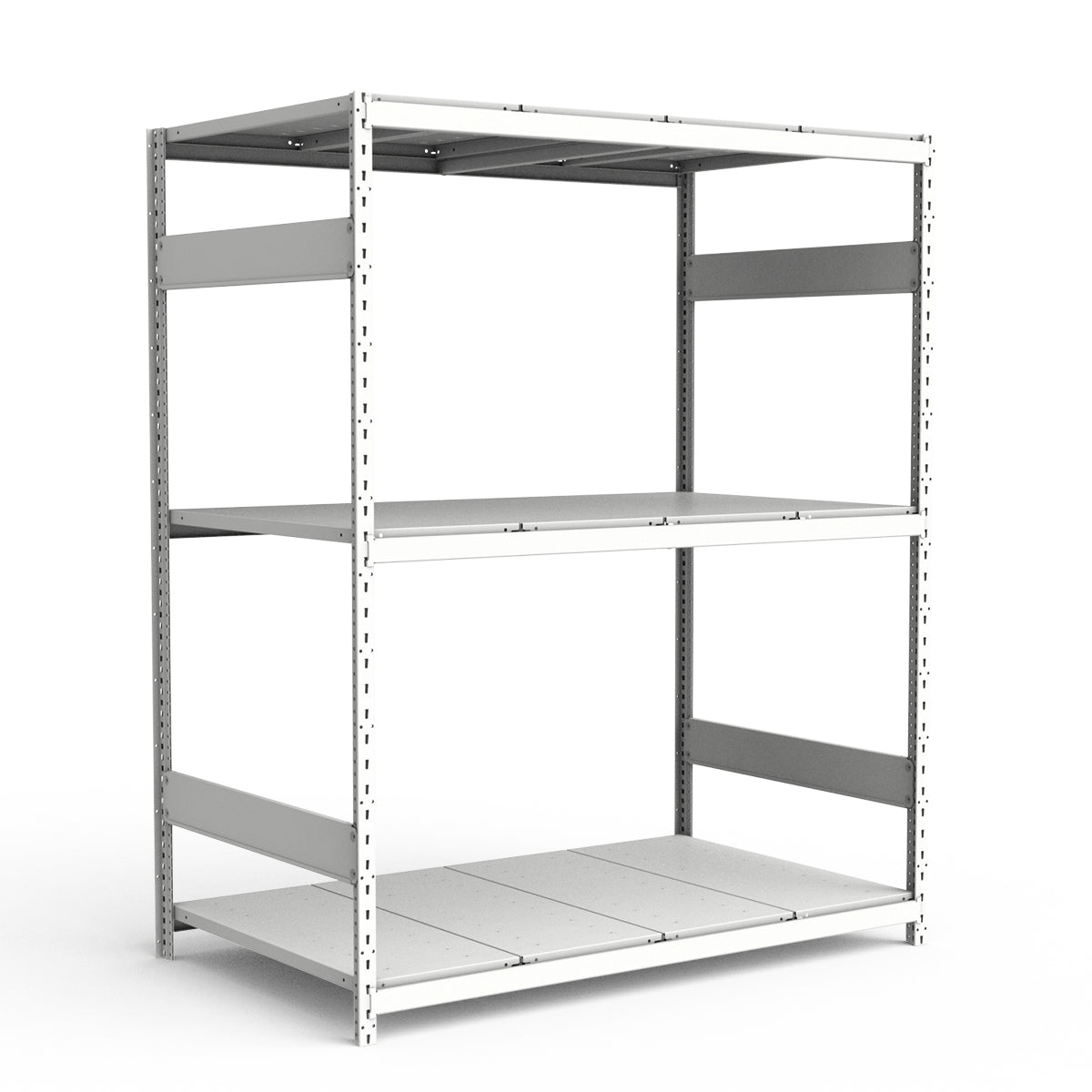 Bulk Storage Rack - Steel Decking - 3 levels (Starter)