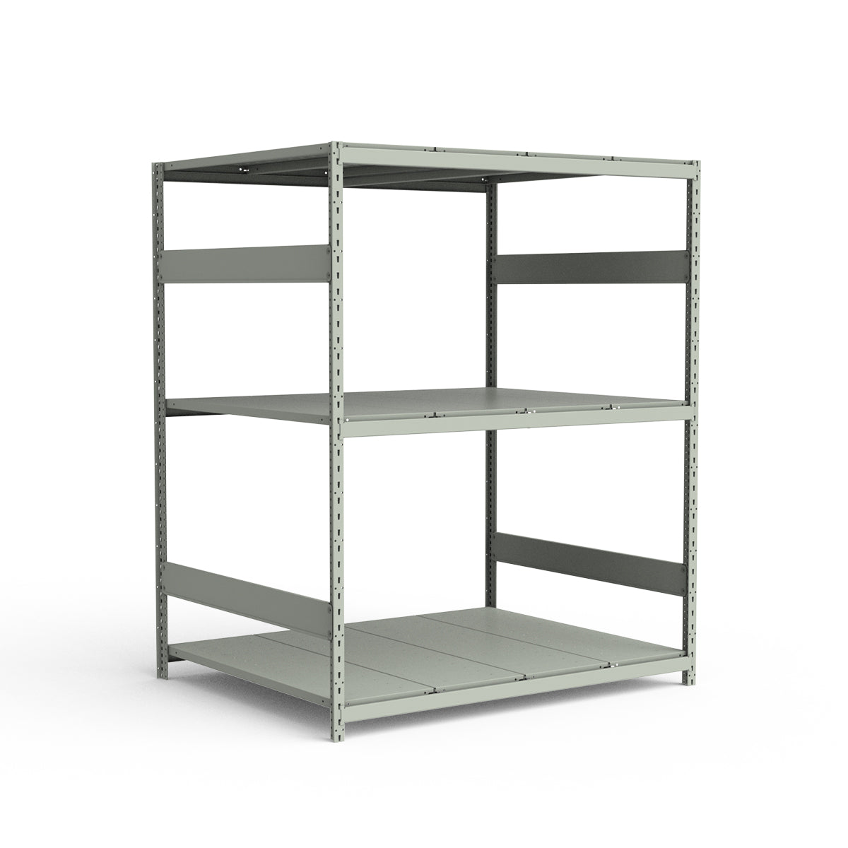 Bulk Storage Rack - Steel Decking - 3 levels (Starter)