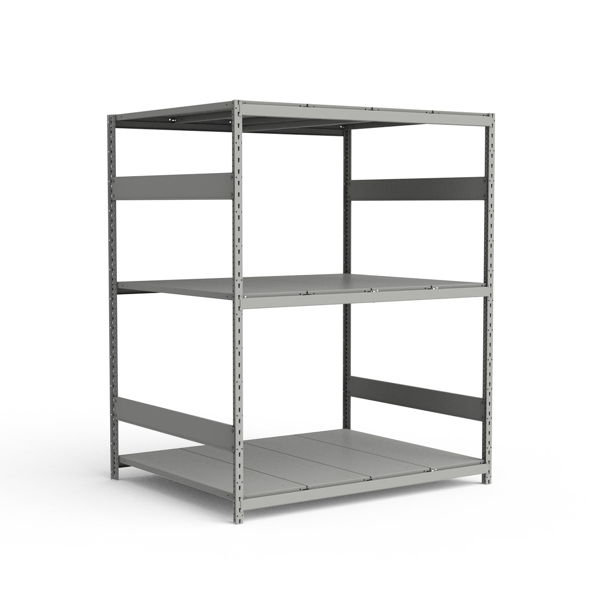 Bulk Storage Rack - Steel Decking - 3 levels (Starter)