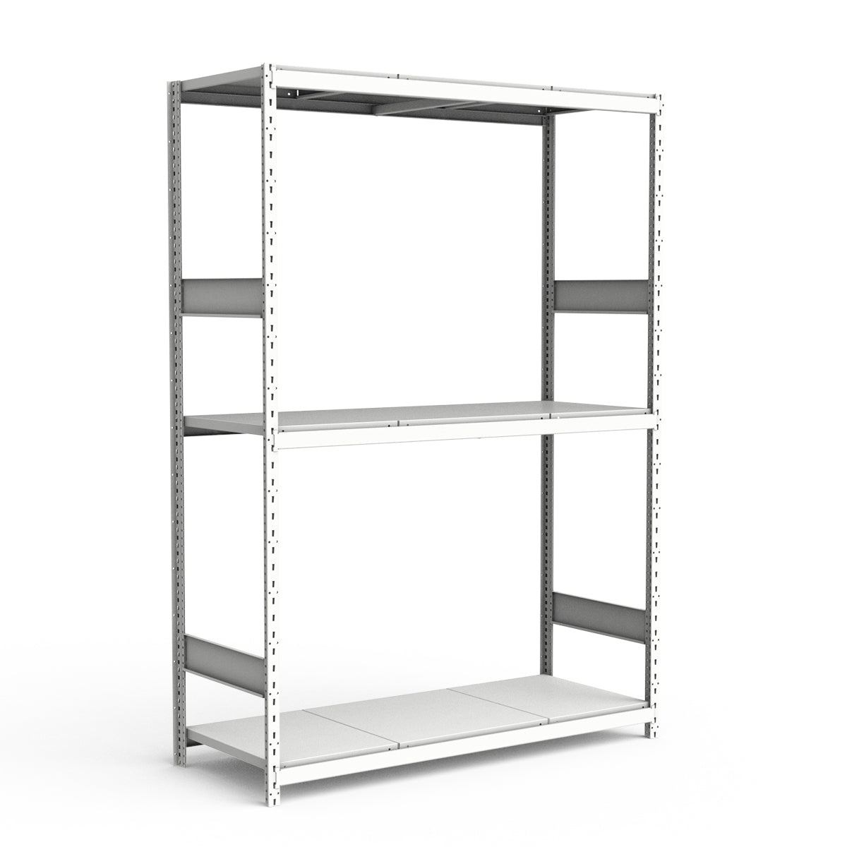 Bulk Storage Rack - Steel Decking - 3 levels (Starter)