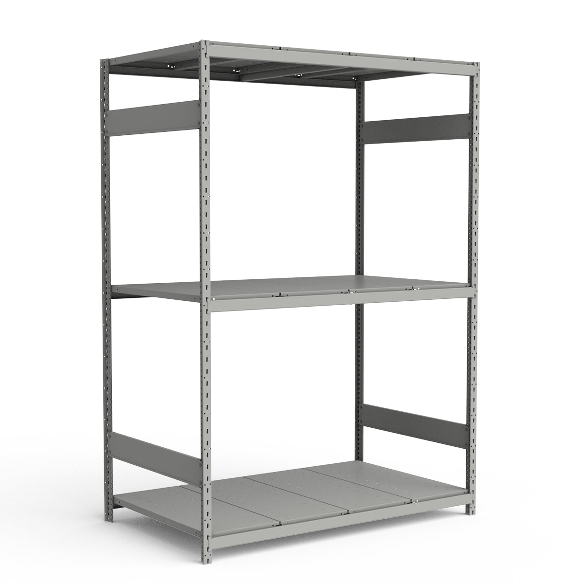 Bulk Storage Rack - Steel Decking - 3 levels (Starter)