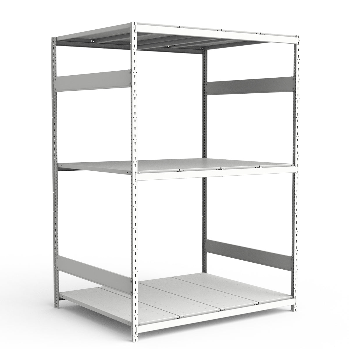 Bulk Storage Rack - Steel Decking - 3 levels (Starter)
