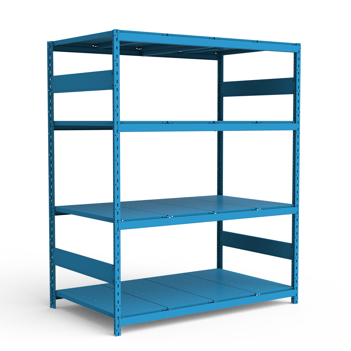 Bulk Storage Rack - Steel Decking - 4 levels (Starter)