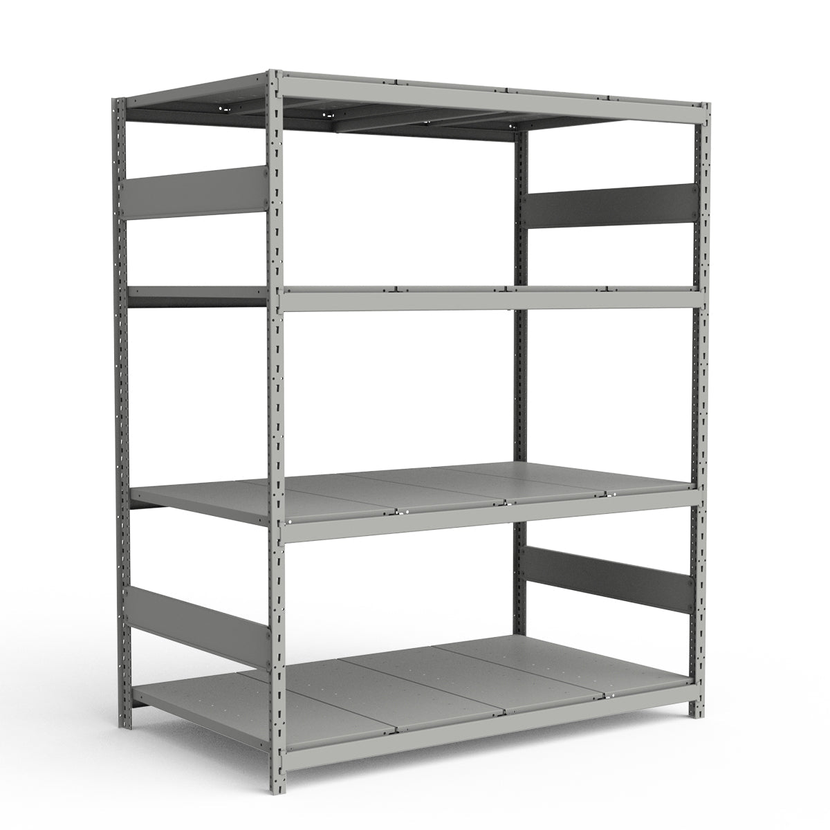 Bulk Storage Rack - Steel Decking - 4 levels (Starter)