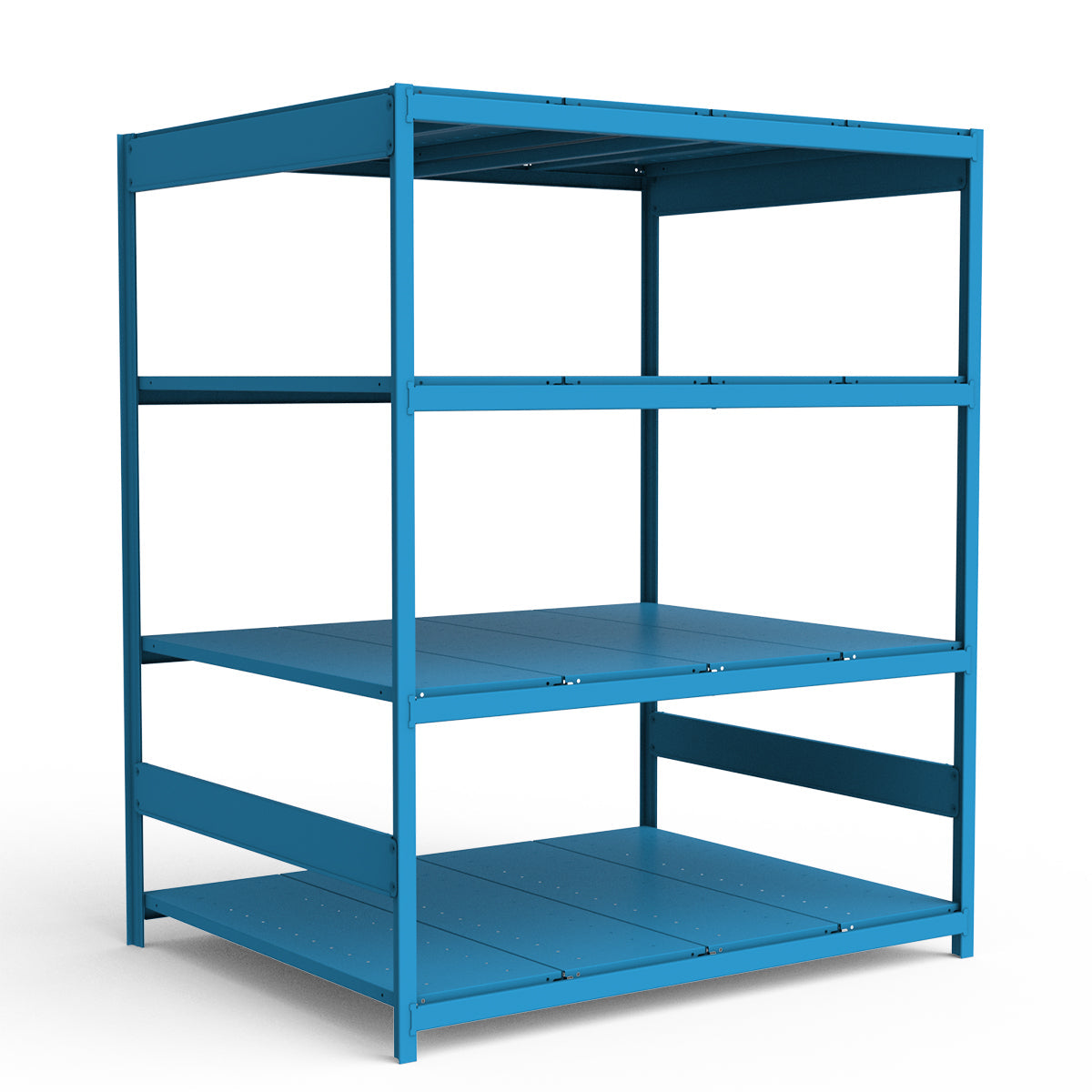 Bulk Storage Rack - Steel Decking - 4 levels (Starter)