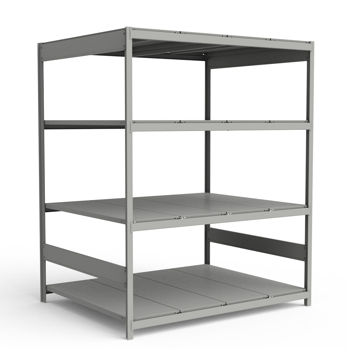 Bulk Storage Rack - Steel Decking - 4 levels (Starter)