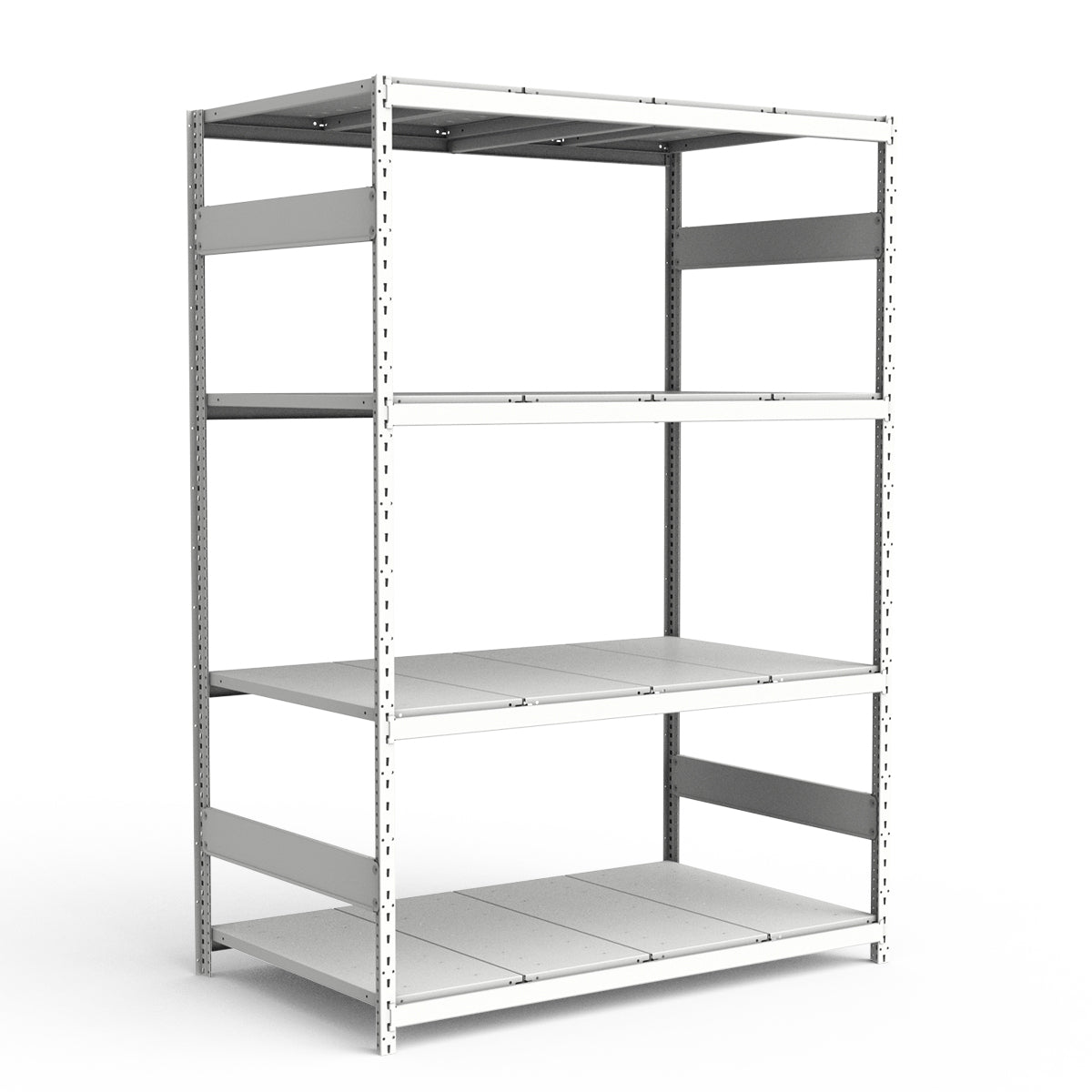 Bulk Storage Rack - Steel Decking - 4 levels (Starter)