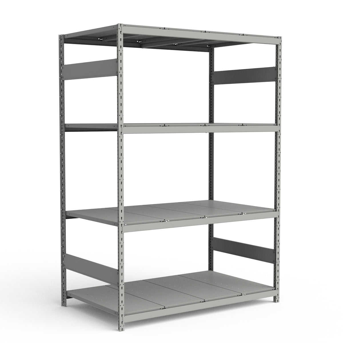 Bulk Storage Rack - Steel Decking - 4 levels (Starter)