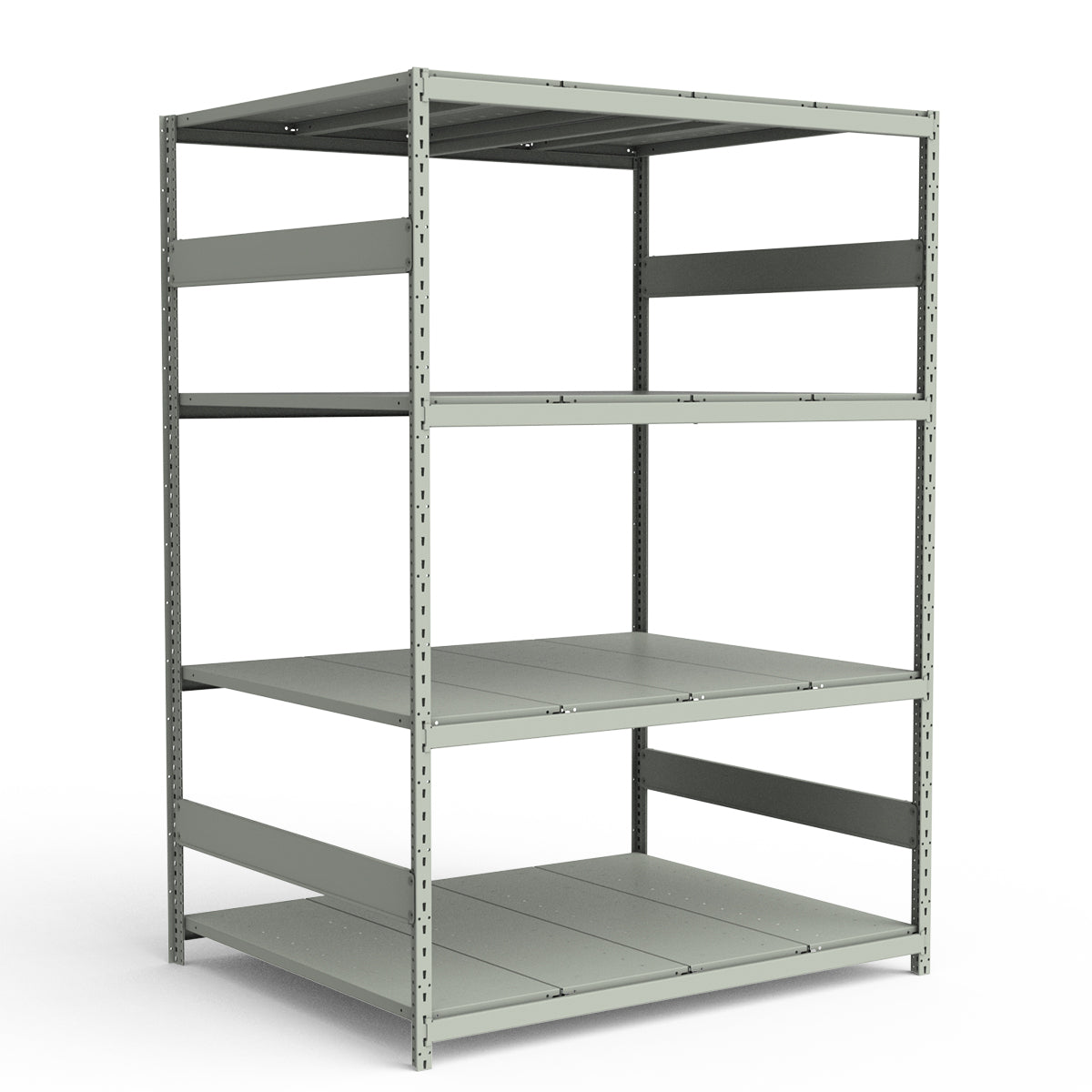Bulk Storage Rack - Steel Decking - 4 levels (Starter)
