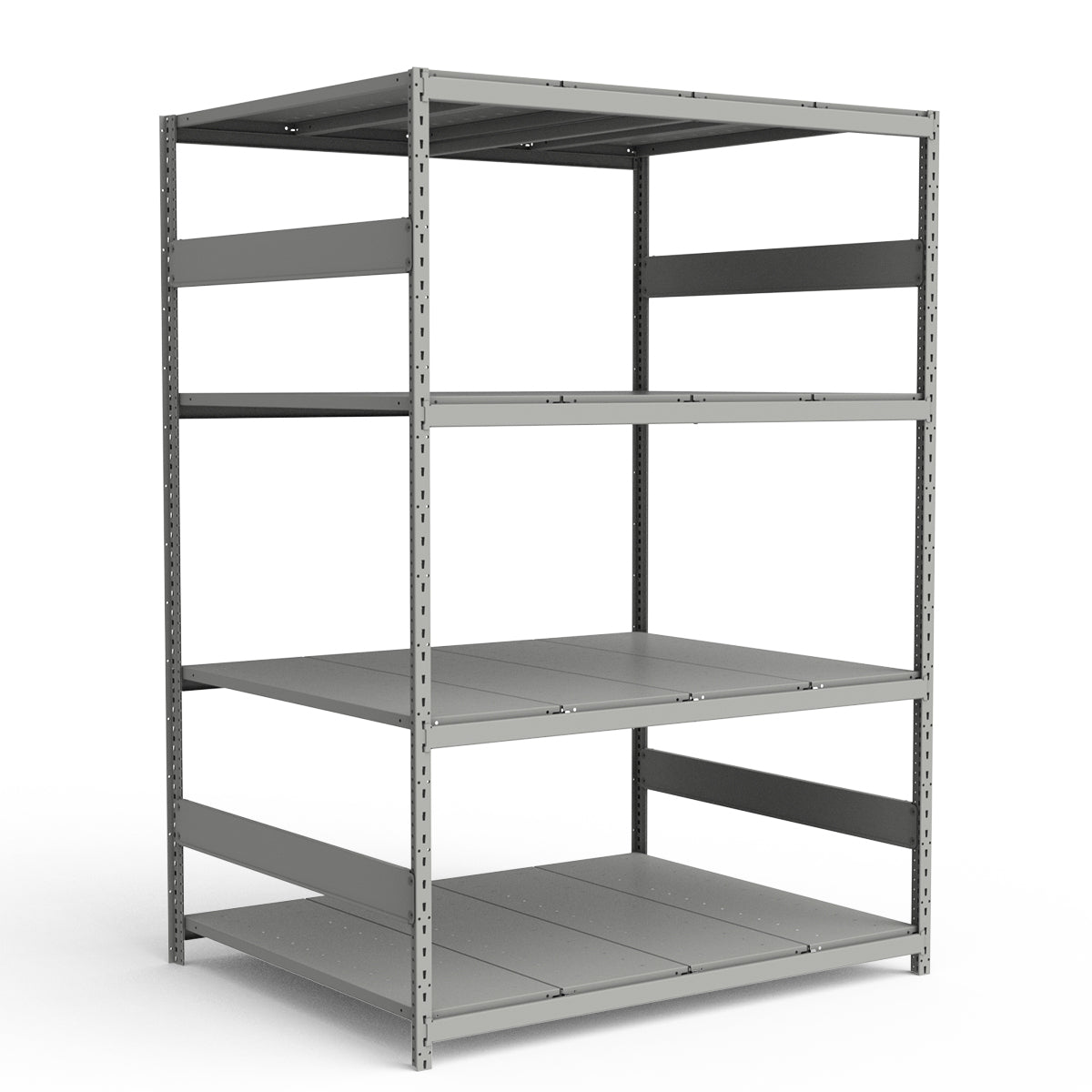 Bulk Storage Rack - Steel Decking - 4 levels (Starter)