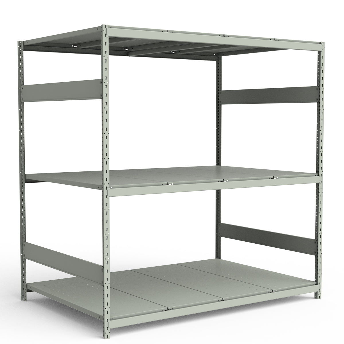 Bulk Storage Rack - Steel Decking - 3 levels (Starter)
