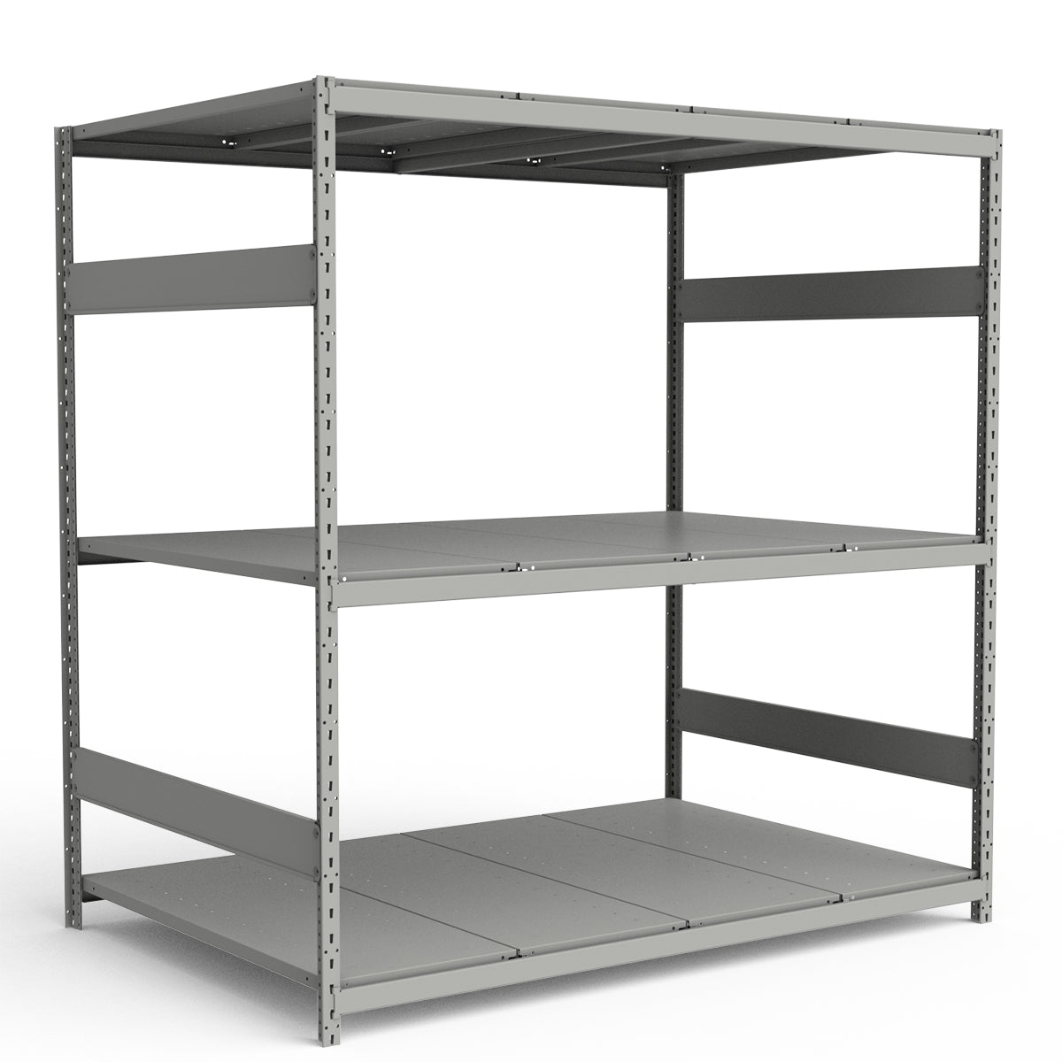 Bulk Storage Rack - Steel Decking - 3 levels (Starter)