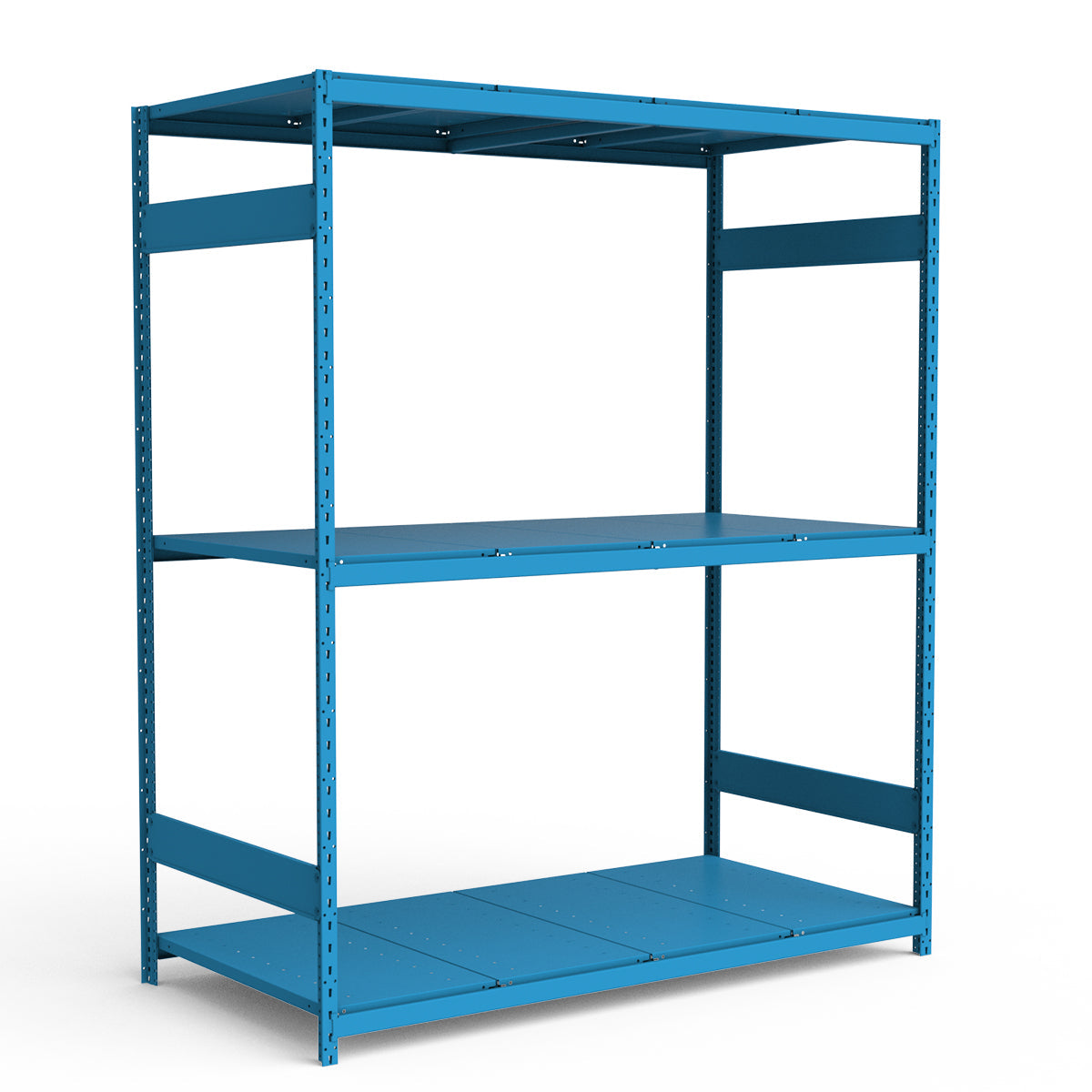 Bulk Storage Rack - Steel Decking - 3 levels (Starter)