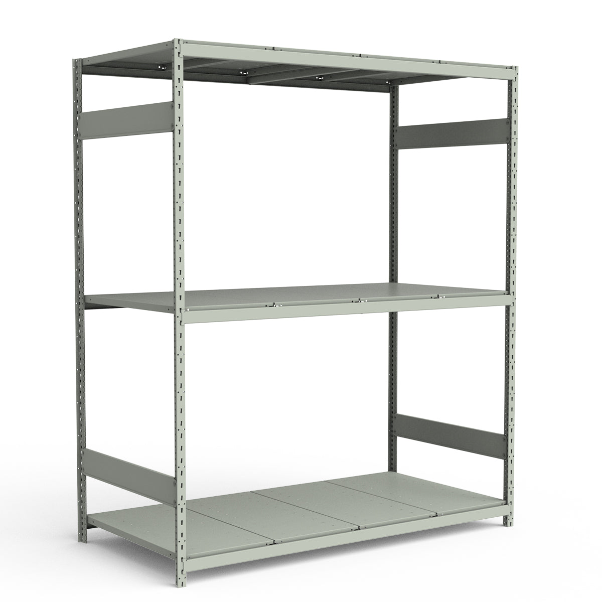 Bulk Storage Rack - Steel Decking - 3 levels (Starter)