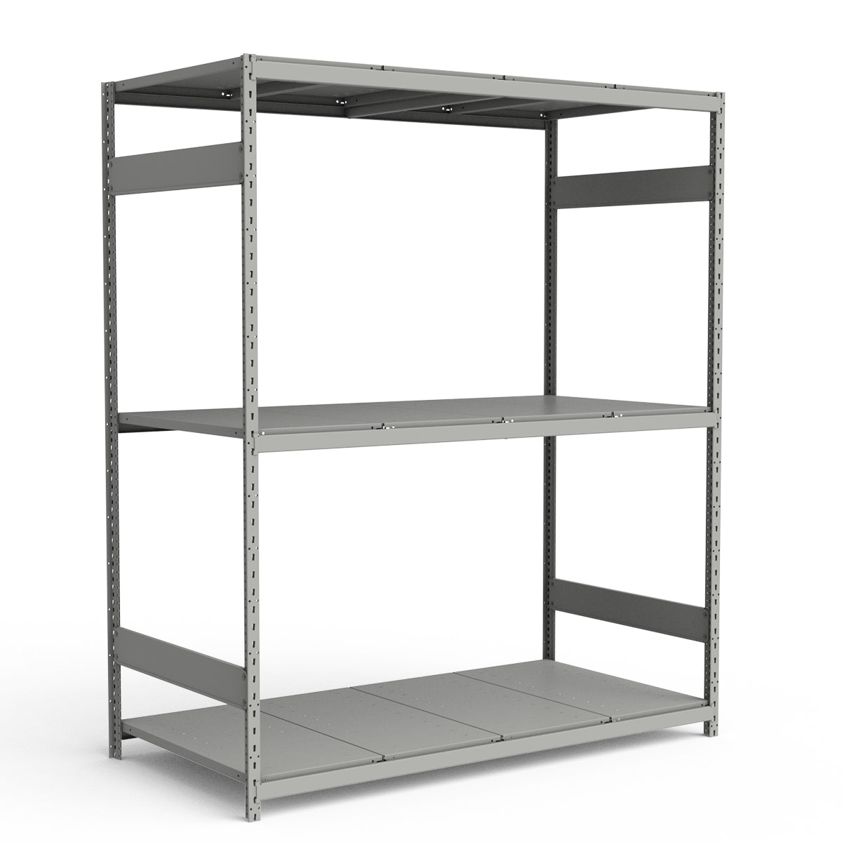 Bulk Storage Rack - Steel Decking - 3 levels (Starter)