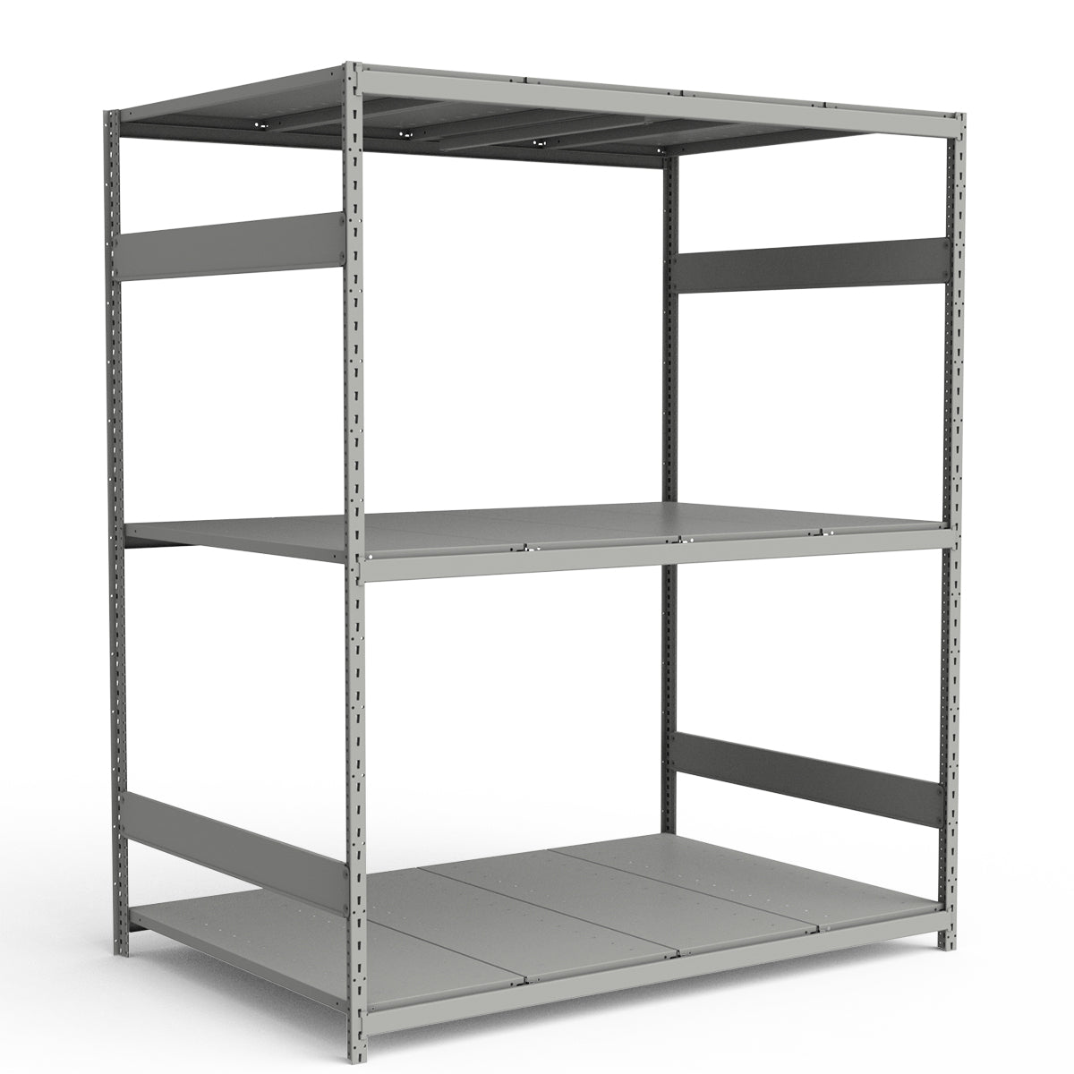 Bulk Storage Rack - Steel Decking - 3 levels (Starter)