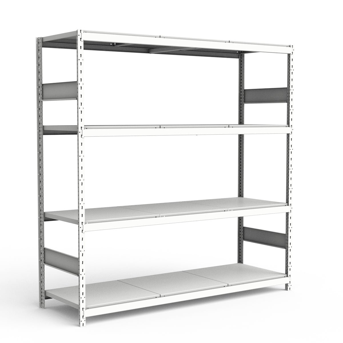 Bulk Storage Rack - Steel Decking - 4 levels (Starter)