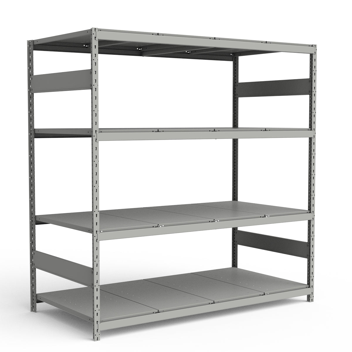 Bulk Storage Rack - Steel Decking - 4 levels (Starter)
