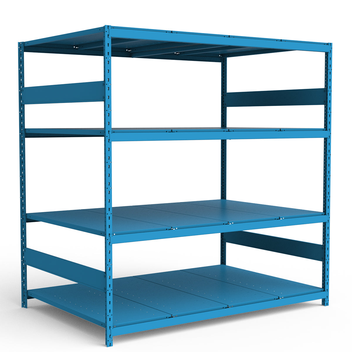 Bulk Storage Rack - Steel Decking - 4 levels (Starter)