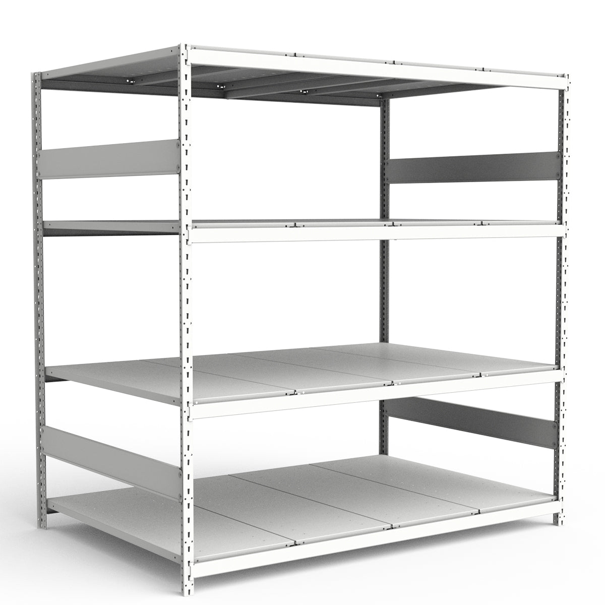 Bulk Storage Rack - Steel Decking - 4 levels (Starter)