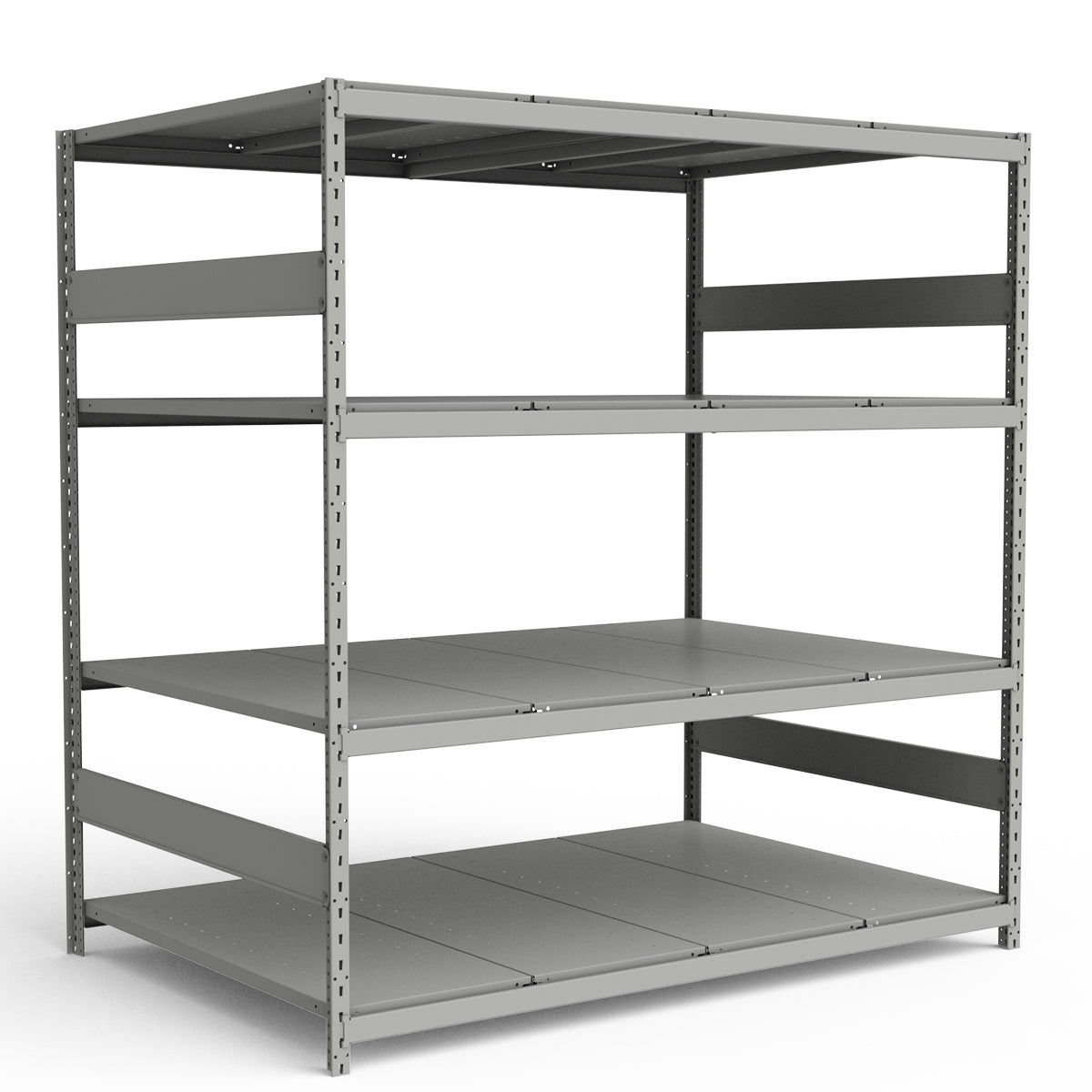 Bulk Storage Rack - Steel Decking - 4 levels (Starter)