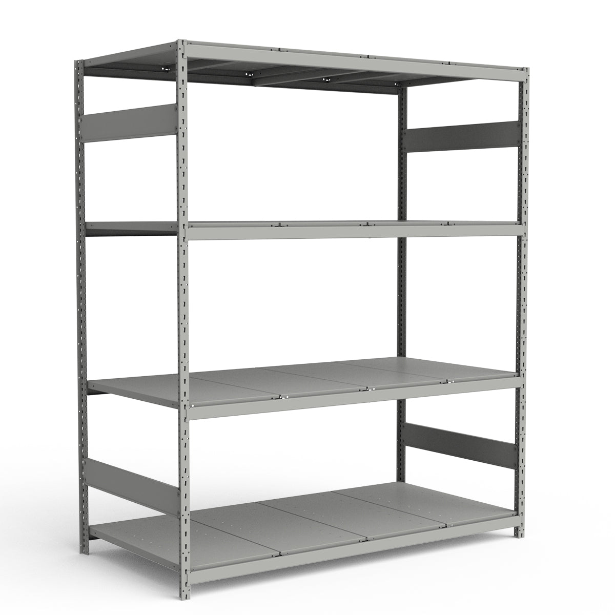 Bulk Storage Rack - Steel Decking - 4 levels (Starter)
