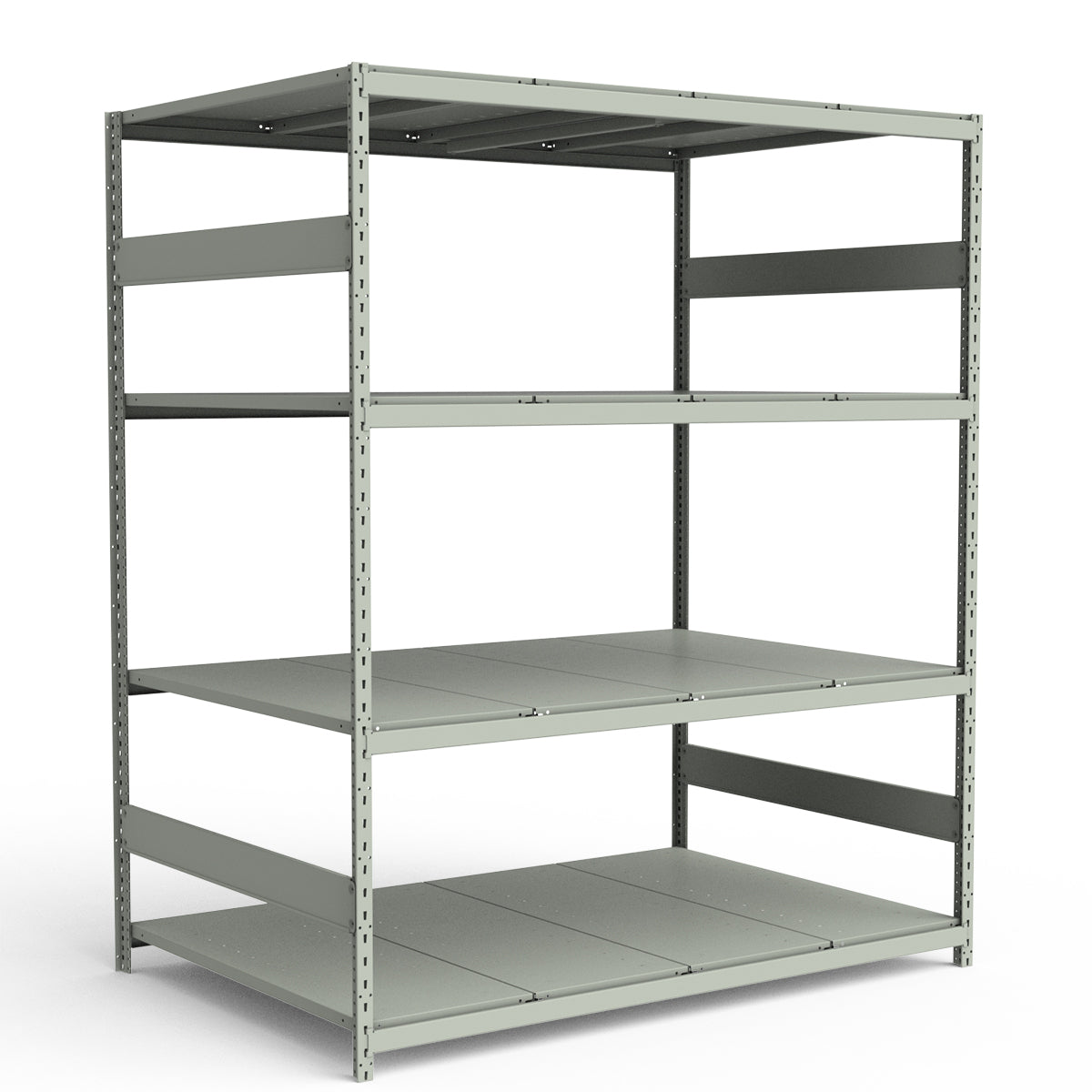 Bulk Storage Rack - Steel Decking - 4 levels (Starter)