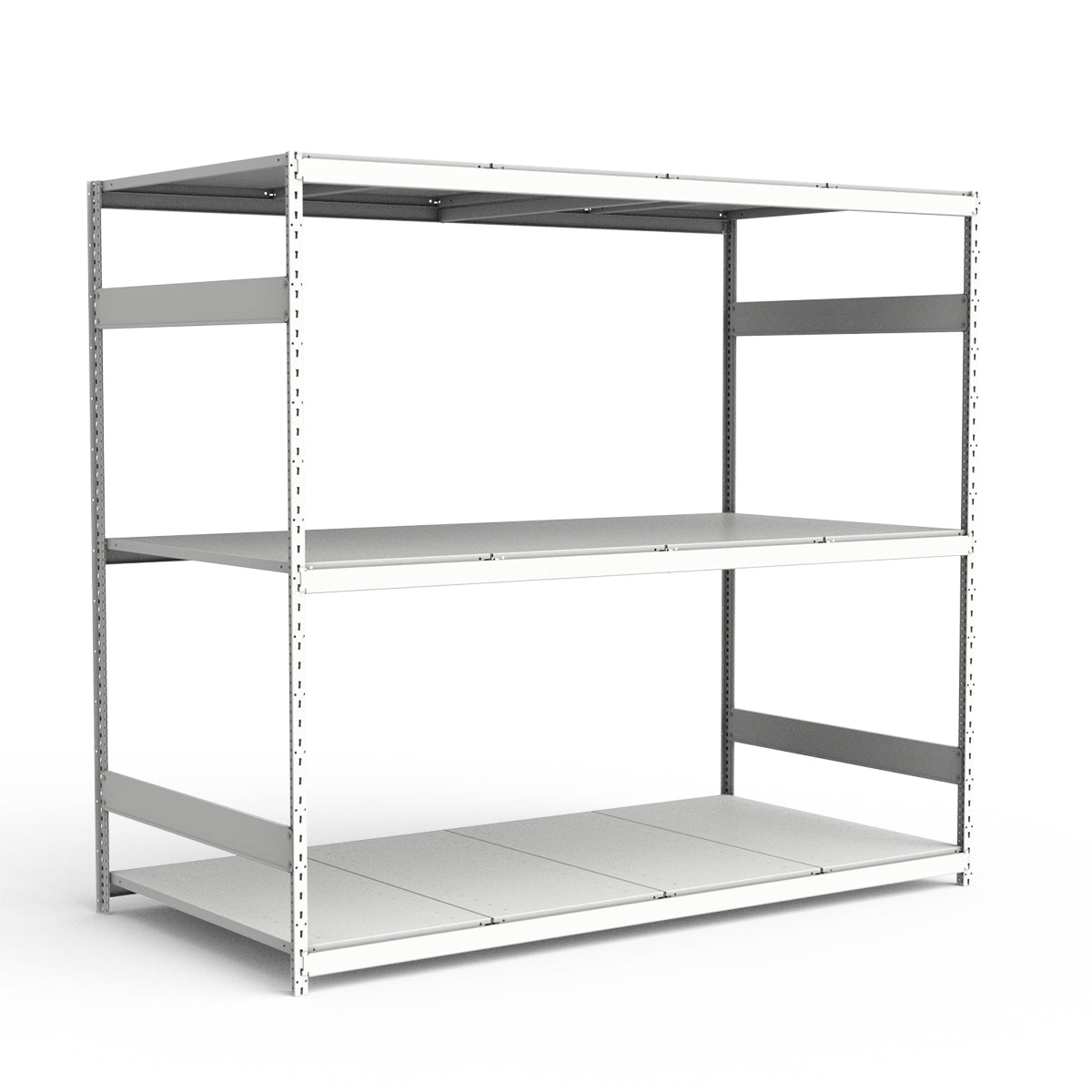 Bulk Storage Rack - Steel Decking - 3 levels (Starter)