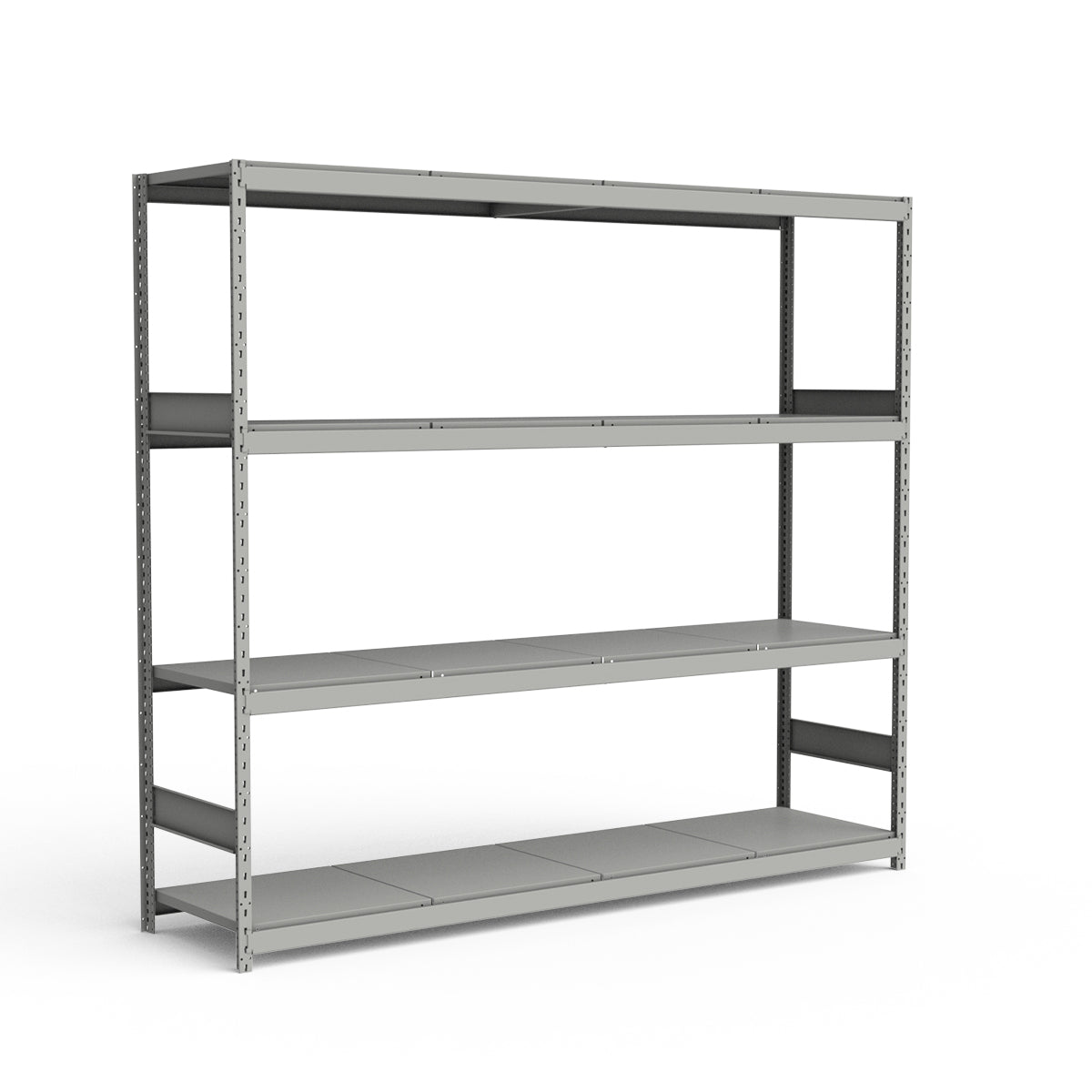 Bulk Storage Rack - Steel Decking - 4 levels (Starter)